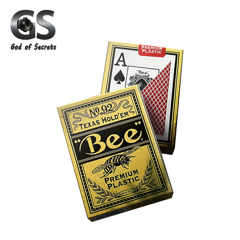 Bee Barcode Cards Plastic Texas Hold’em Wide Cards