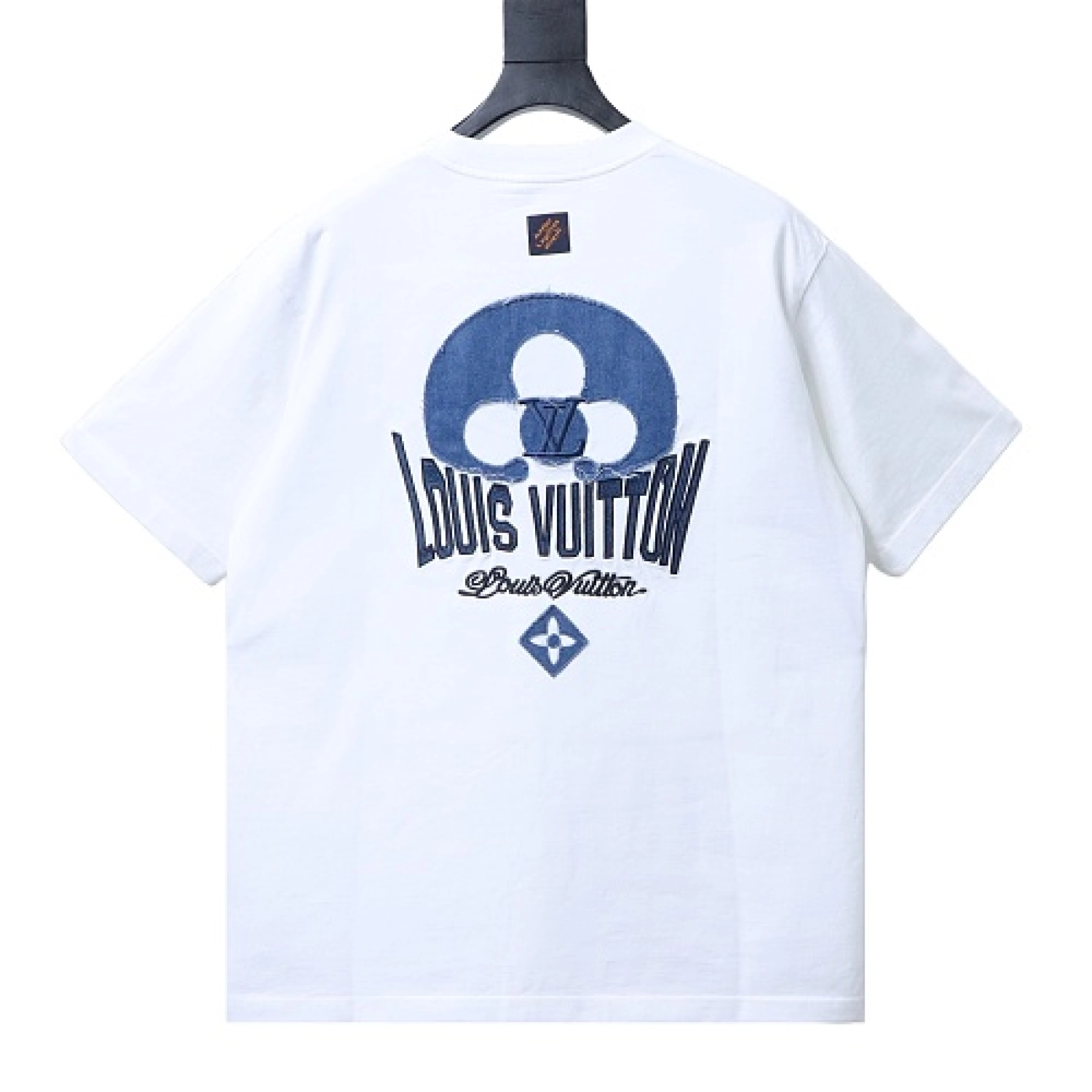 Louis Vuitton Denim Signature T-Shirt White