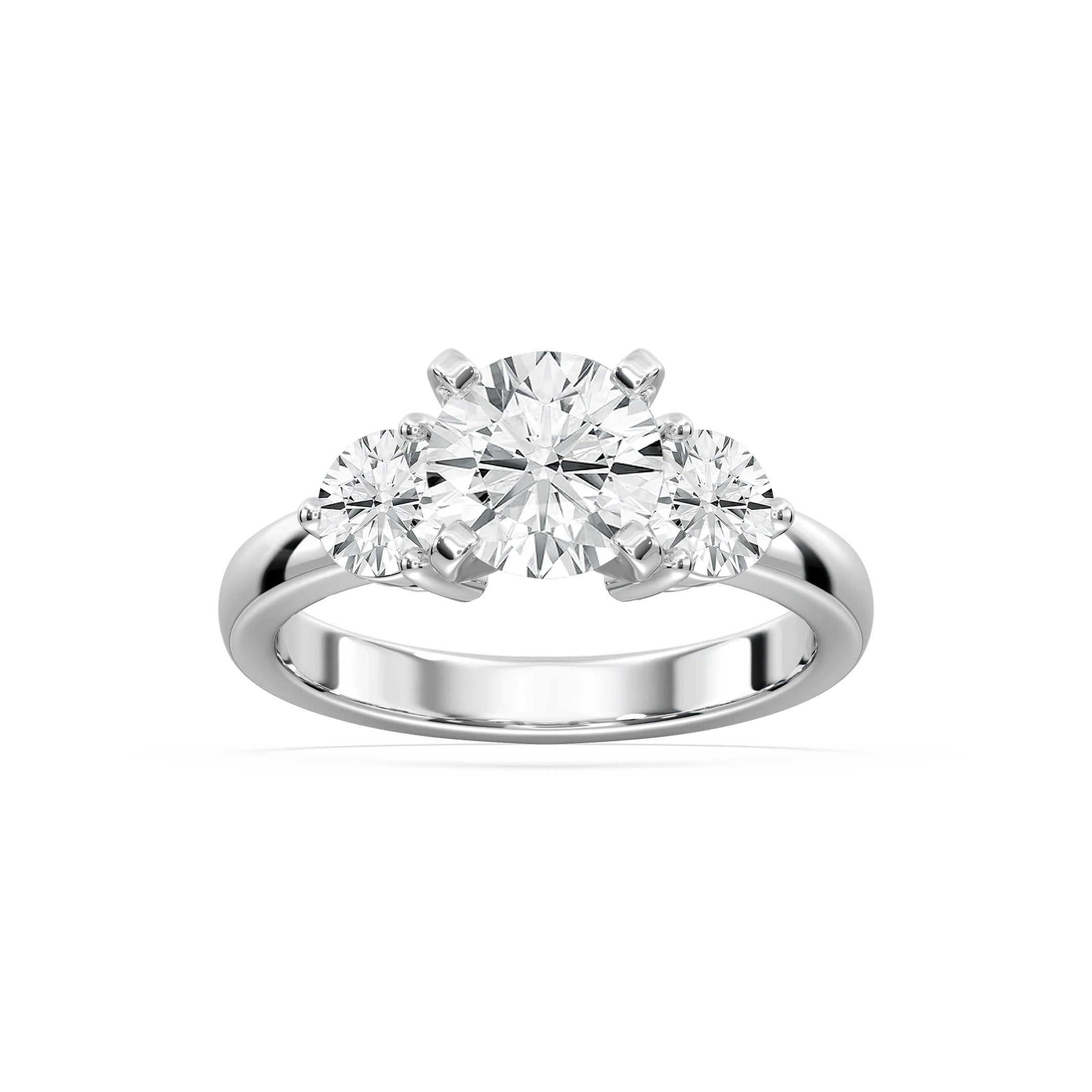 Carmella Lab Grown Diamond Three Stone Engagement Ring