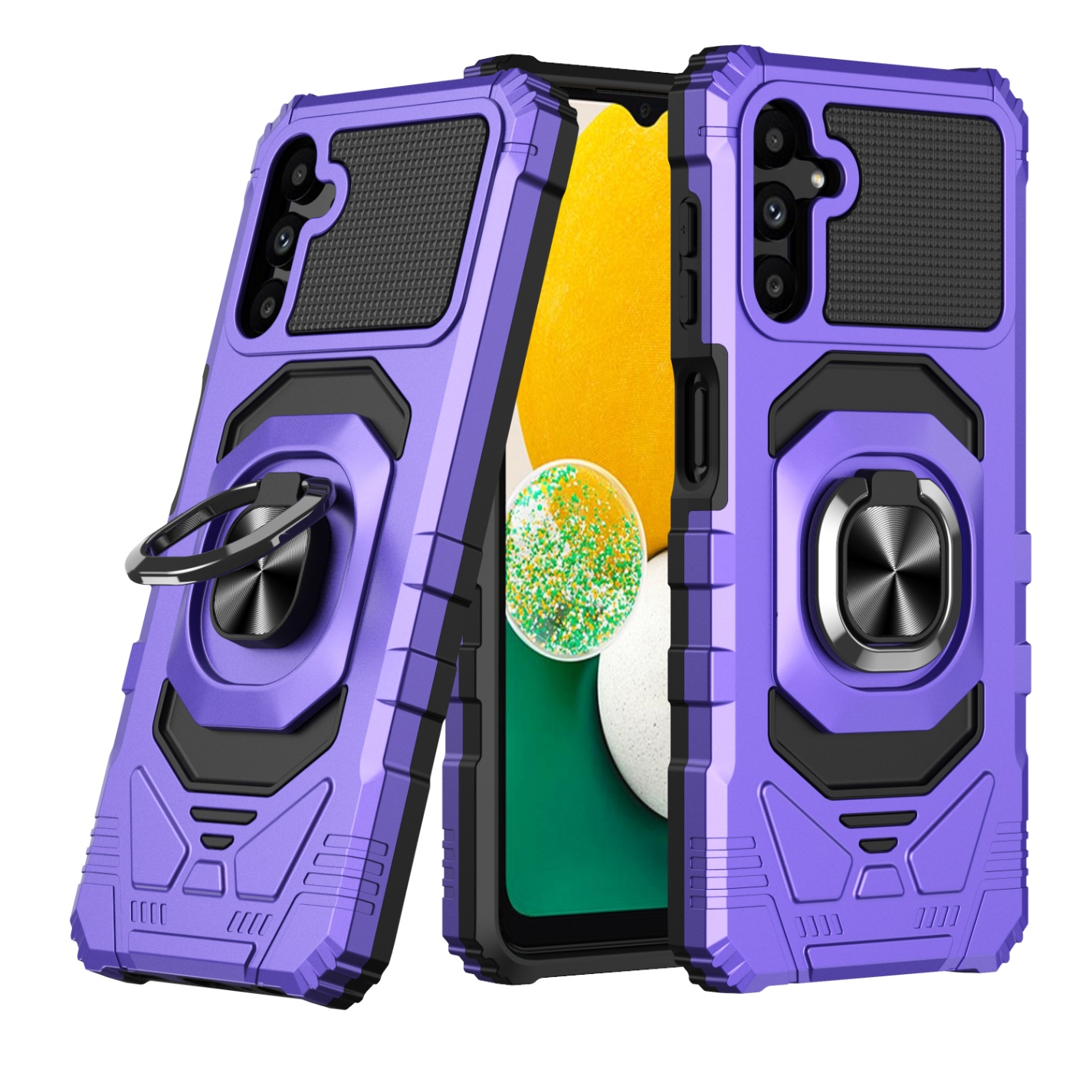Galaxy A51 Protective Case Rugged - back view