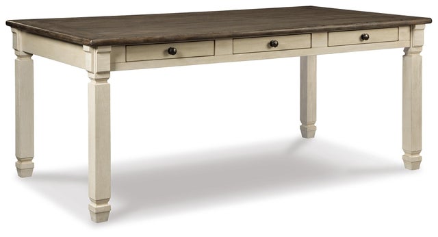 Tyler Creek / Bolanburg Dining Table with Storage Drawers