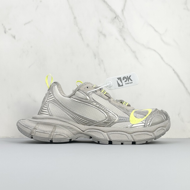 Balenciaga 3XL Grey Yellow Sneakers