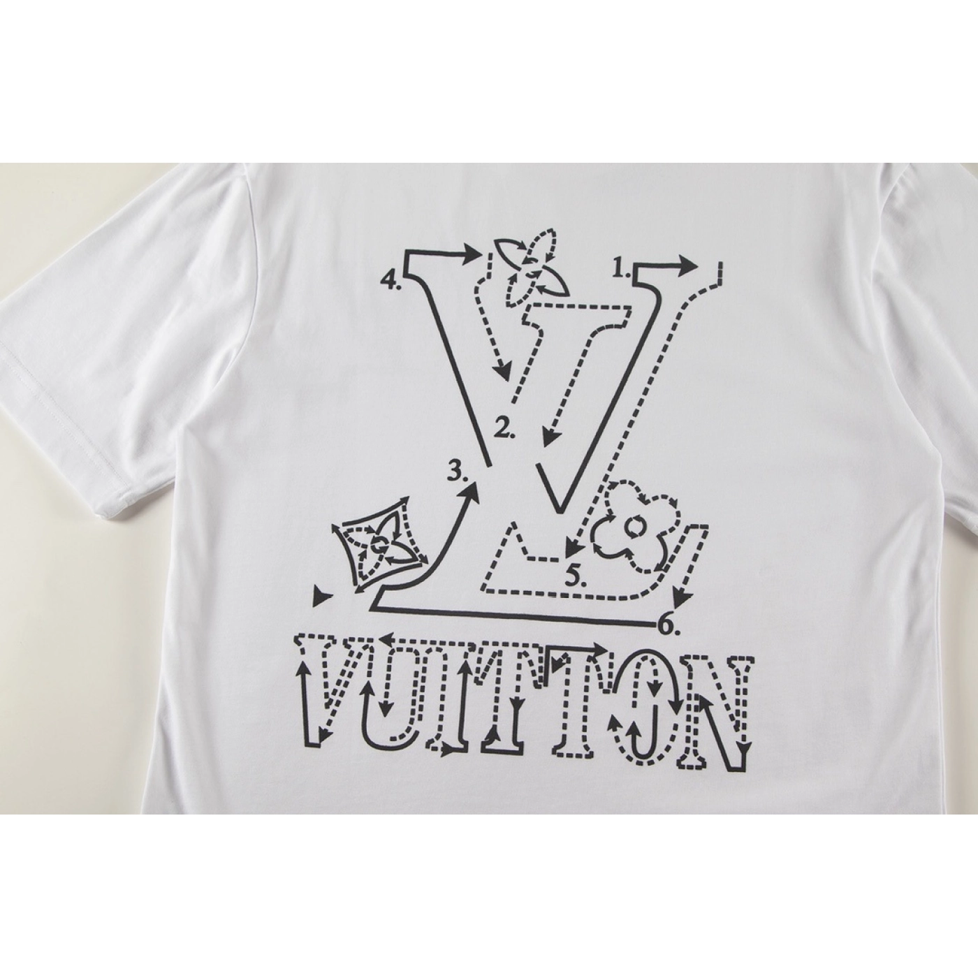 Louis Vuitton T-shirt W2642 Black/White