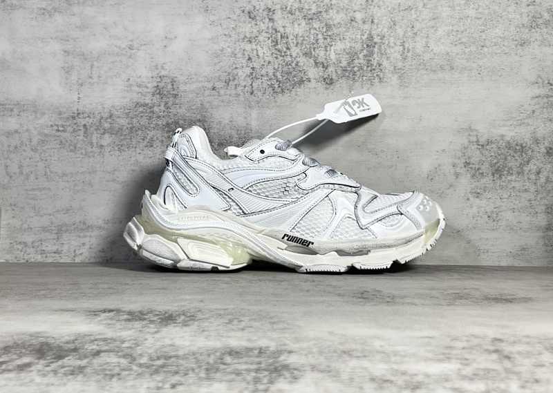 Balenciaga Runner 7 Upgrade White Sneakers
