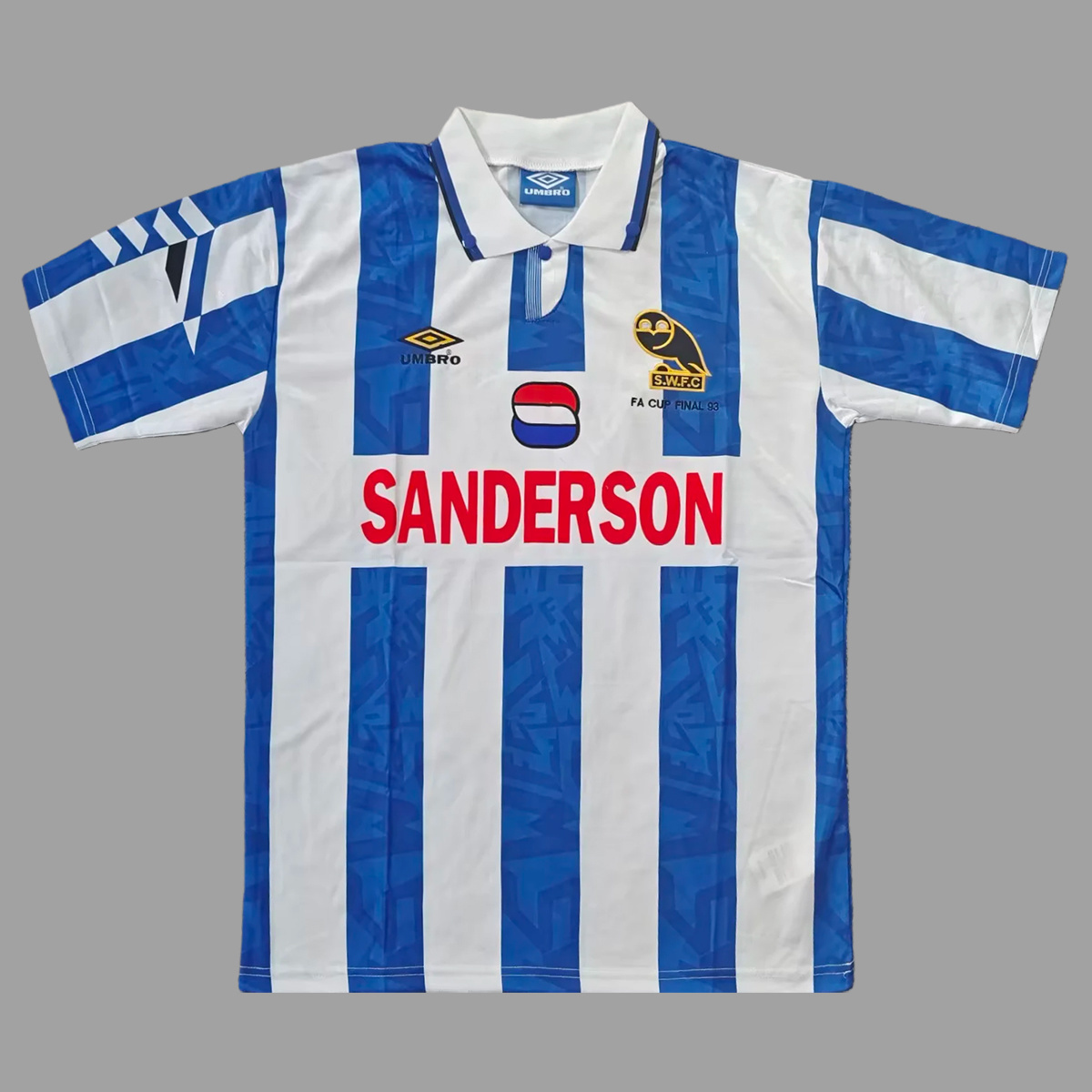 Retro Sheffield Wednesday 1992/93 Home Jersey S-XXL