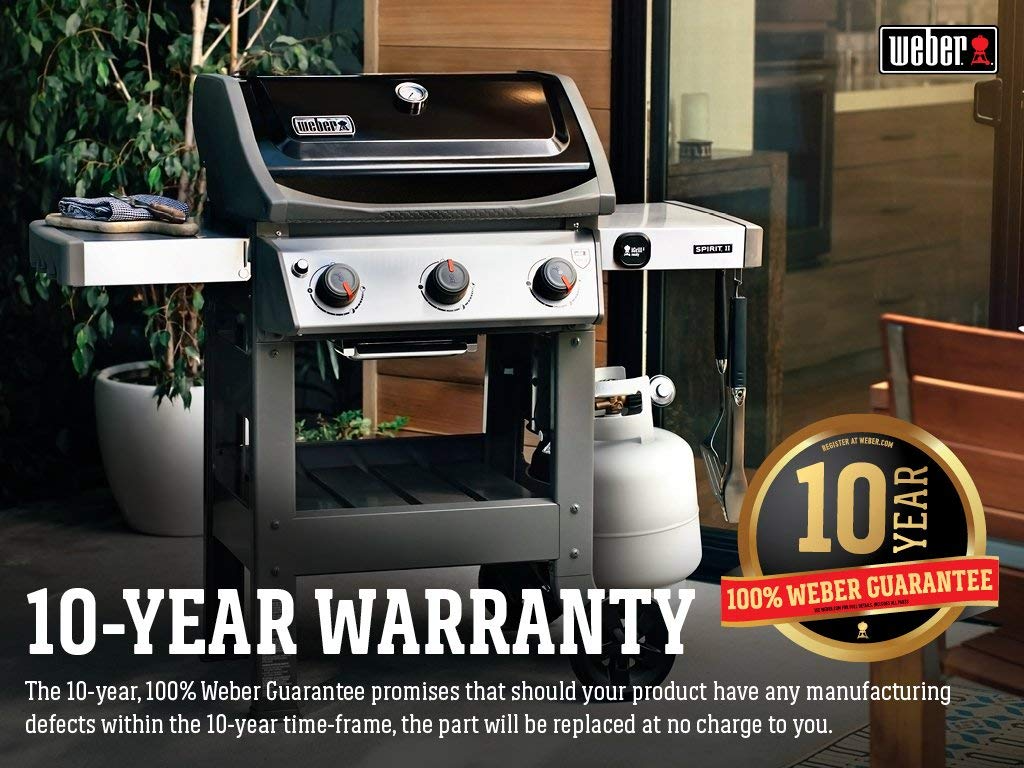 Weber Spirit II E-310 3-Burner Liquid Propane Grill