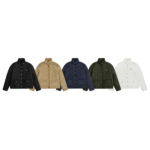 Ralph Lauren Women's Stand-Collar Diamond Quilted Barn Jacket