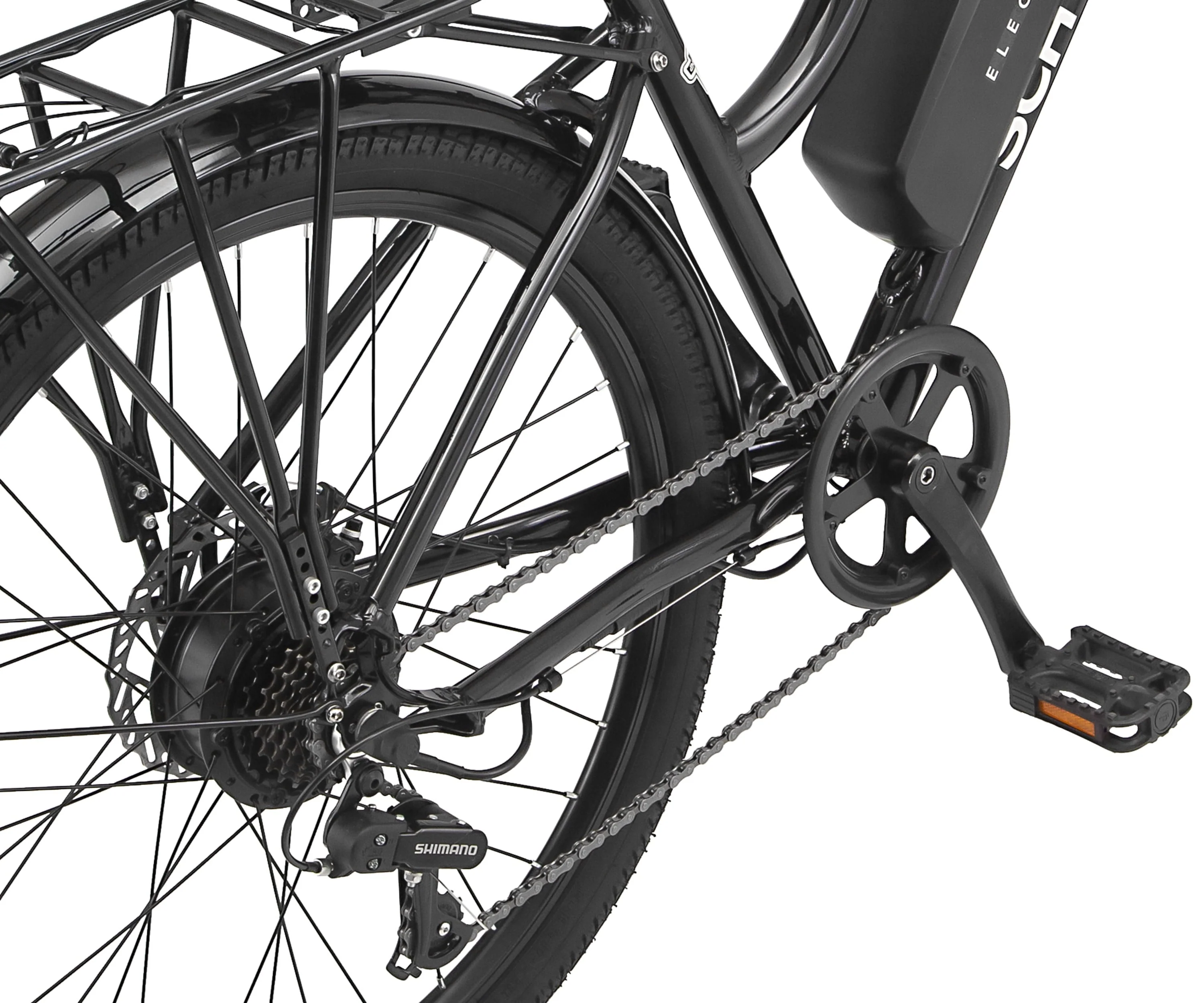 Schwinn EC1 26in Low-Step Electric Cruiser Bike, 250W, Black