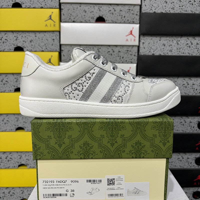 Gucci Screener White Crystal