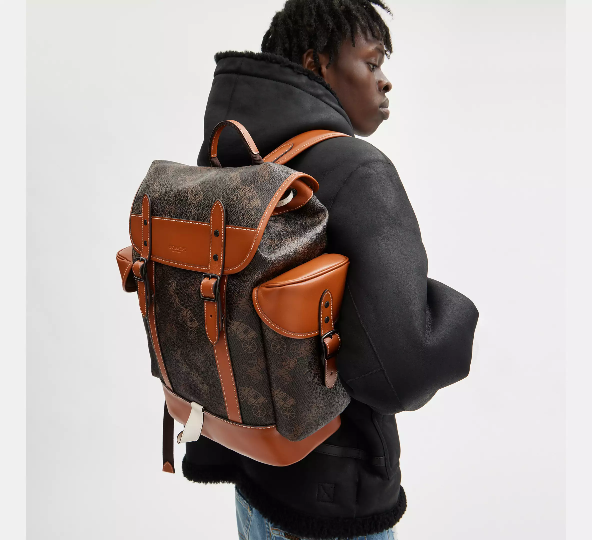 COAthtCH Hitch Backpack In Signature Canvas