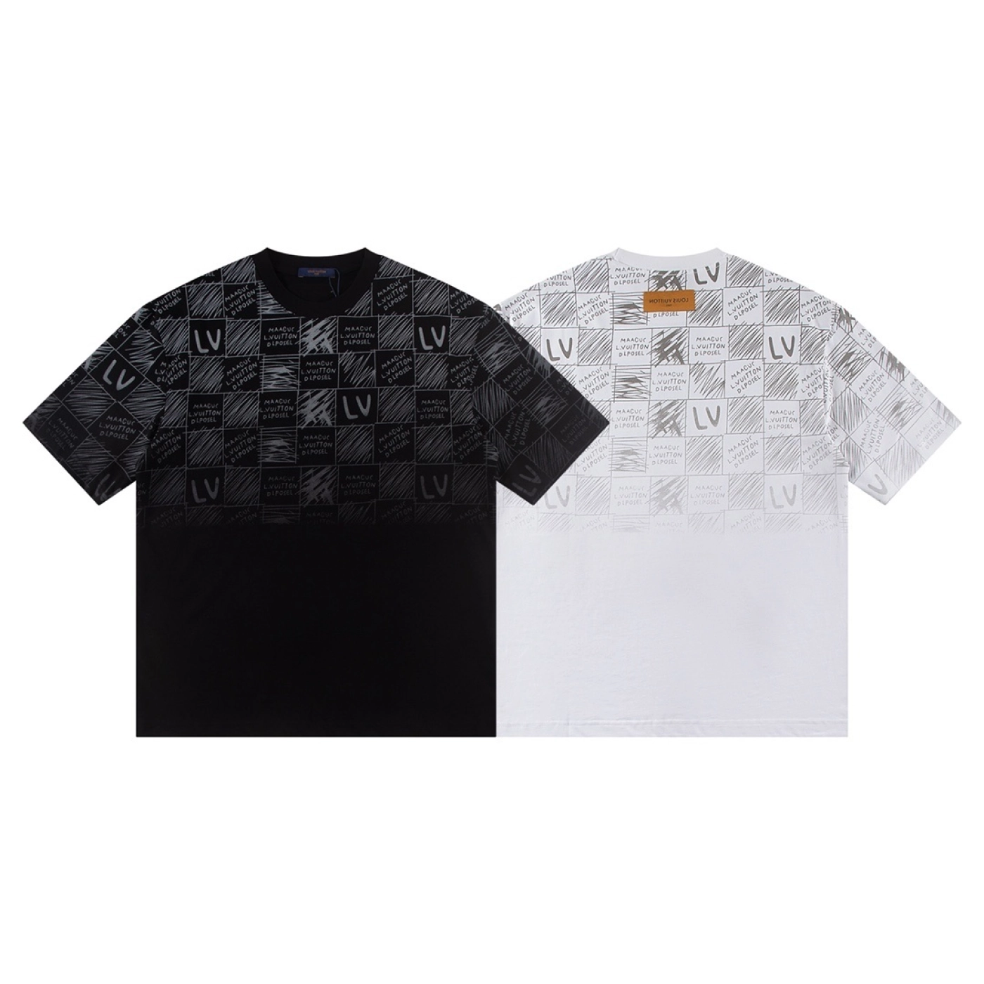 Louis Vuitton T-shirt W2644 Black/White