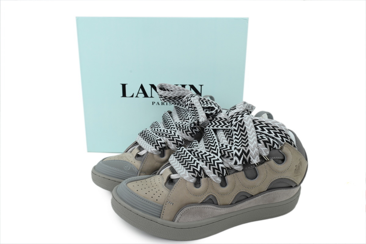 Lanvin Curb Sneakers Grey