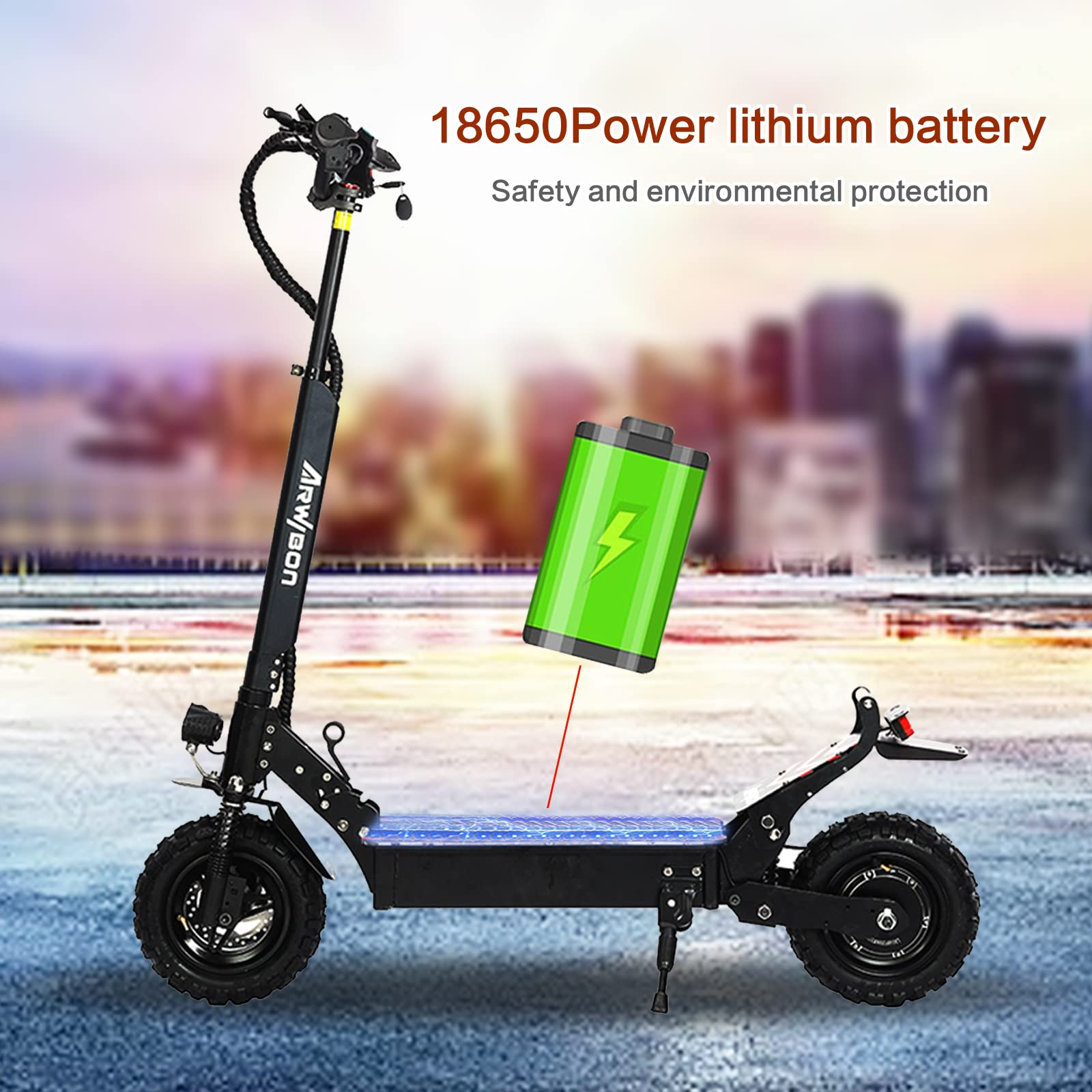 Electric Kick Scooter for Adults - 2500W Motor
