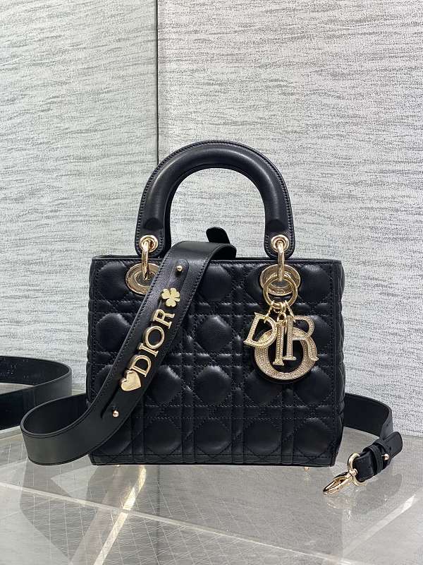 Lady Dior Bag Small Black