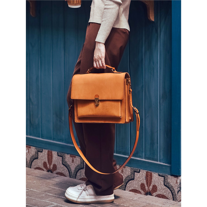 Vintage Leather Briefcase