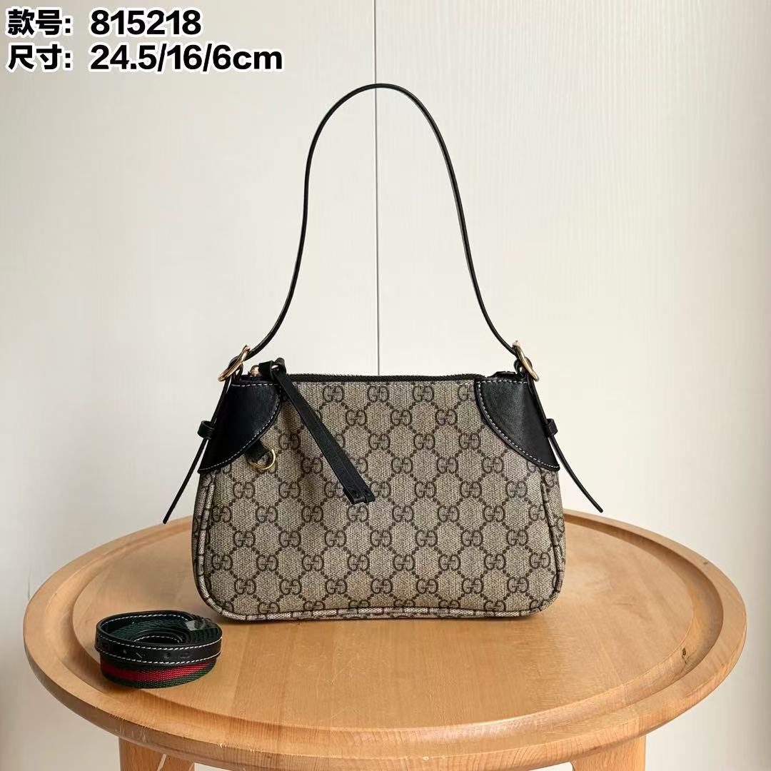 Gucci emblem underarm bag