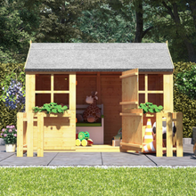 children wooden playhouse