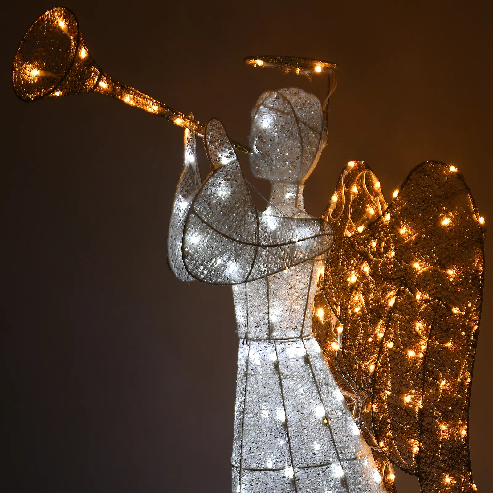 Crystal Angel Lighted Display