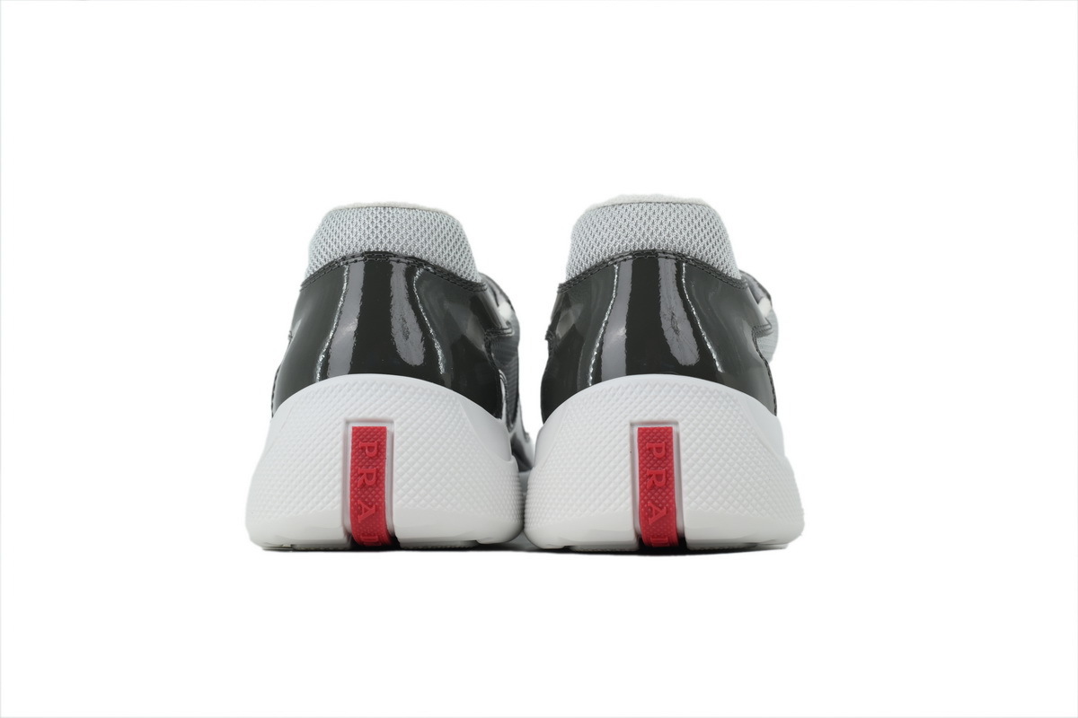 Prada America's Cup Sneakers Charcoal Gray