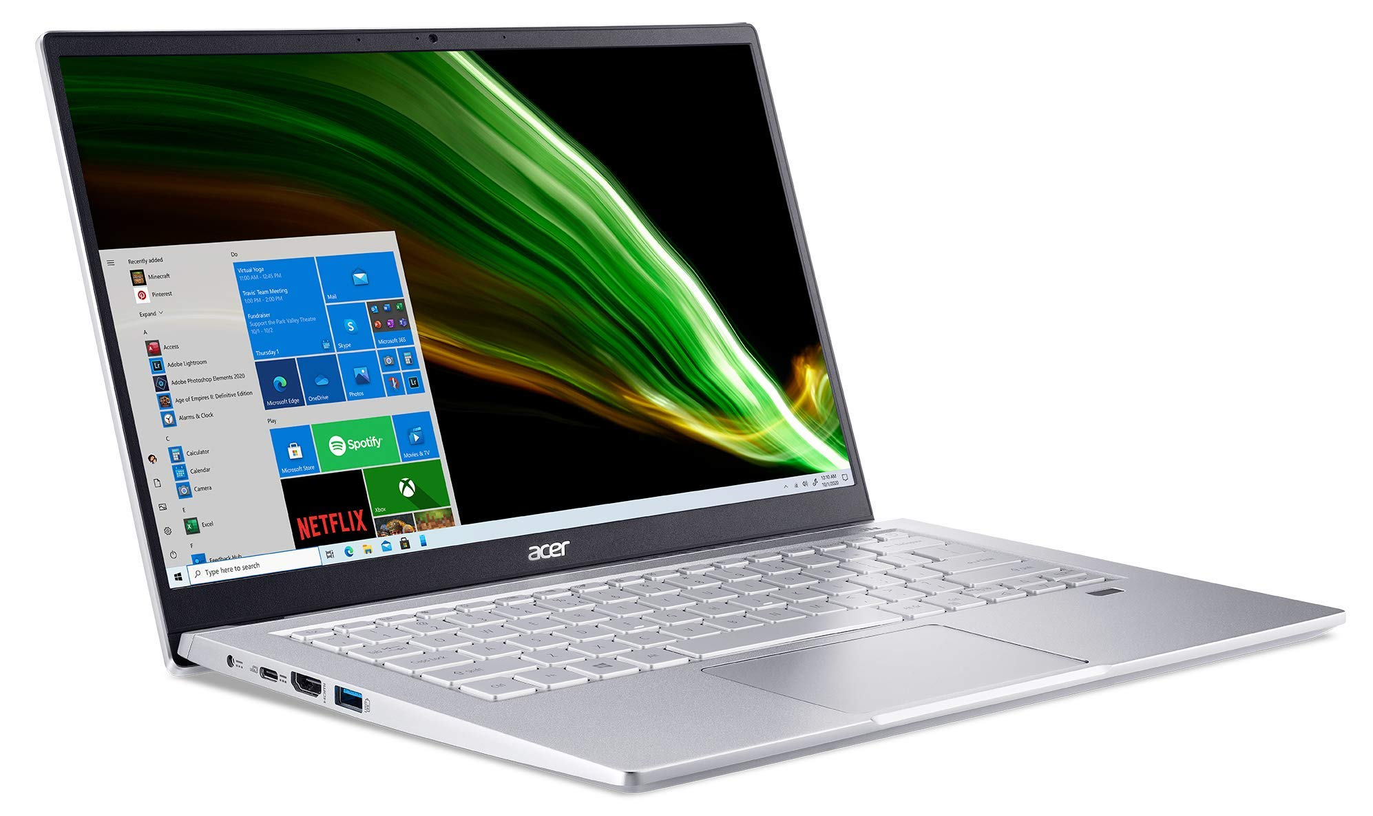 Thin & Light Laptop, 8GB+512GB, Silver