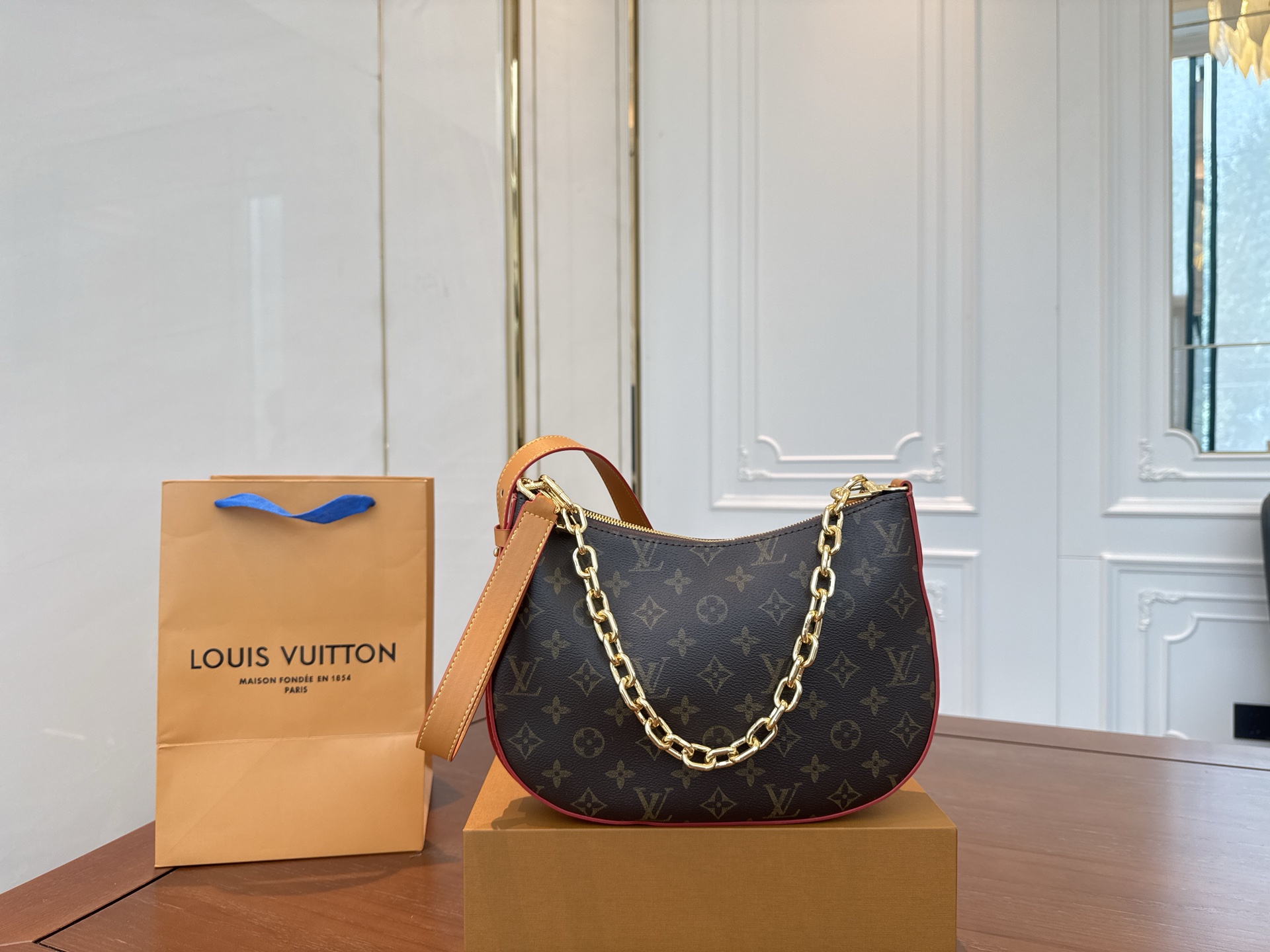 LV 25 New Cookie Biscuit Bag