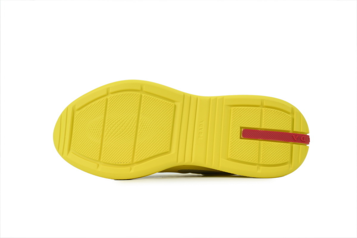 Prada America's Cup Sneakers Yellow