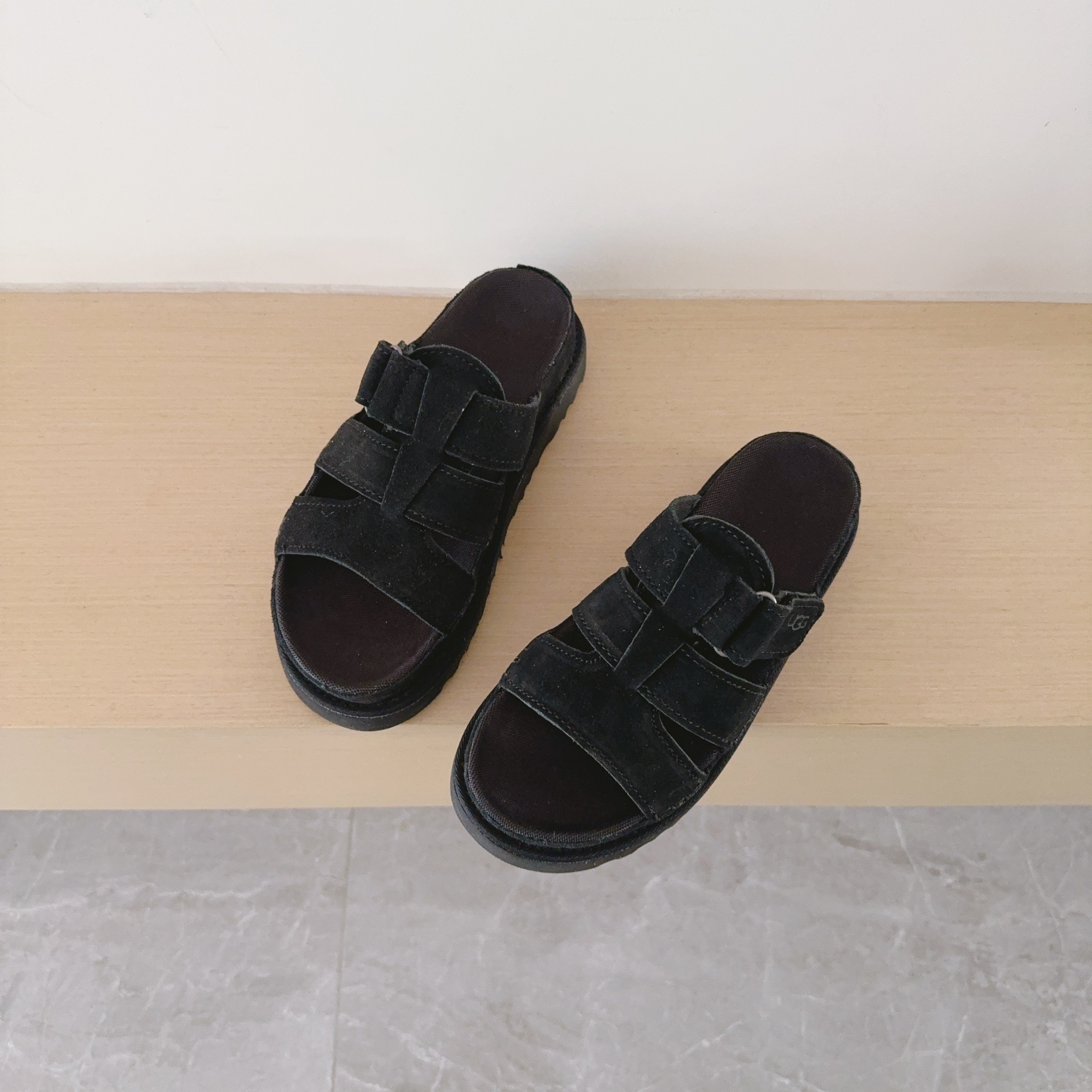 Three-Strap Slippers