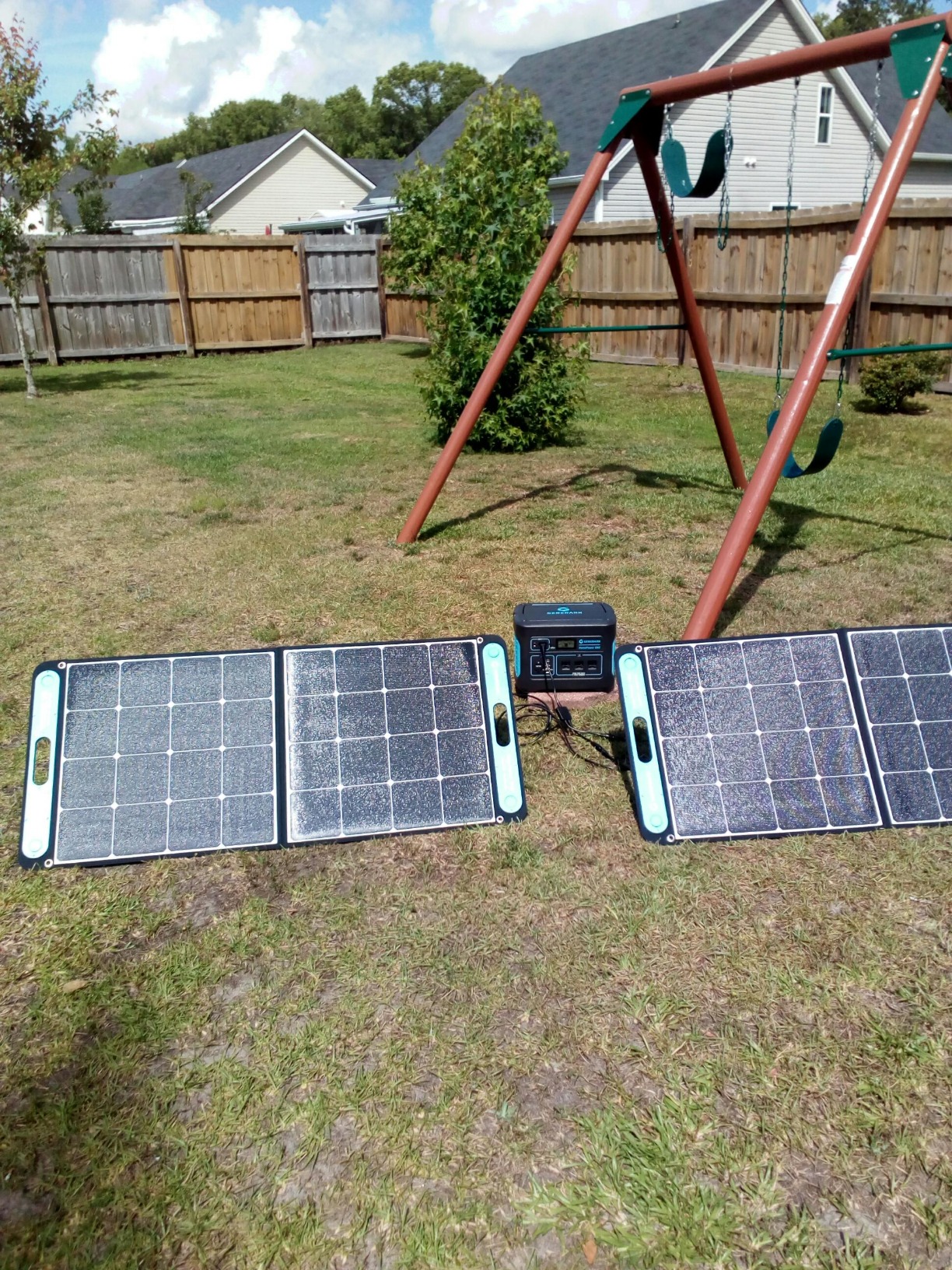 Geneverse 1002Wh (1x2) : ONE Power Station + 2X Solar Panels