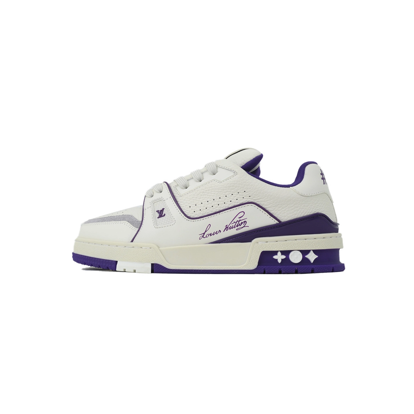 LOUIS VUITTON White and purple - ogsneaker
