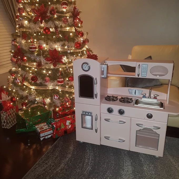 Wooden Play Kitchen Set