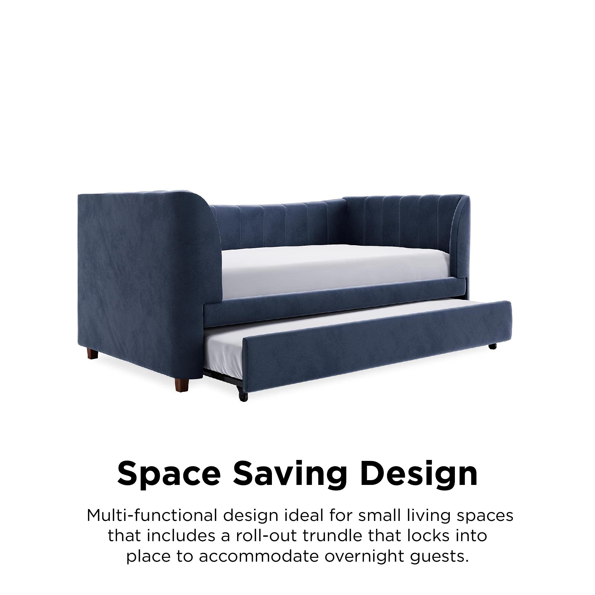 Valentina Upholstered Daybed with Trundle