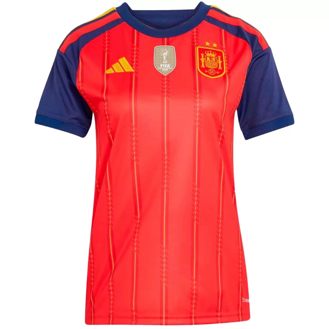 Women's Spain Home Jersey World Cup 2026 - 2 Stars