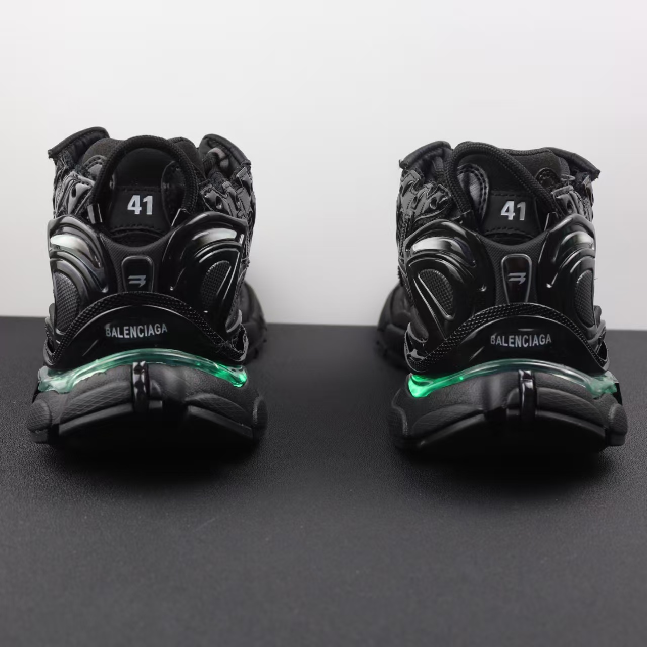 In Stock Balenciaga Runner Led Sneaker Black