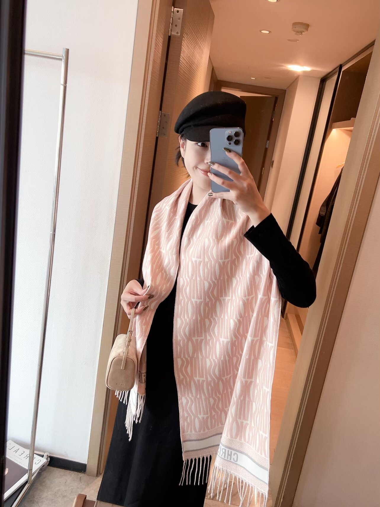 Dior Square Scarf Pink product images