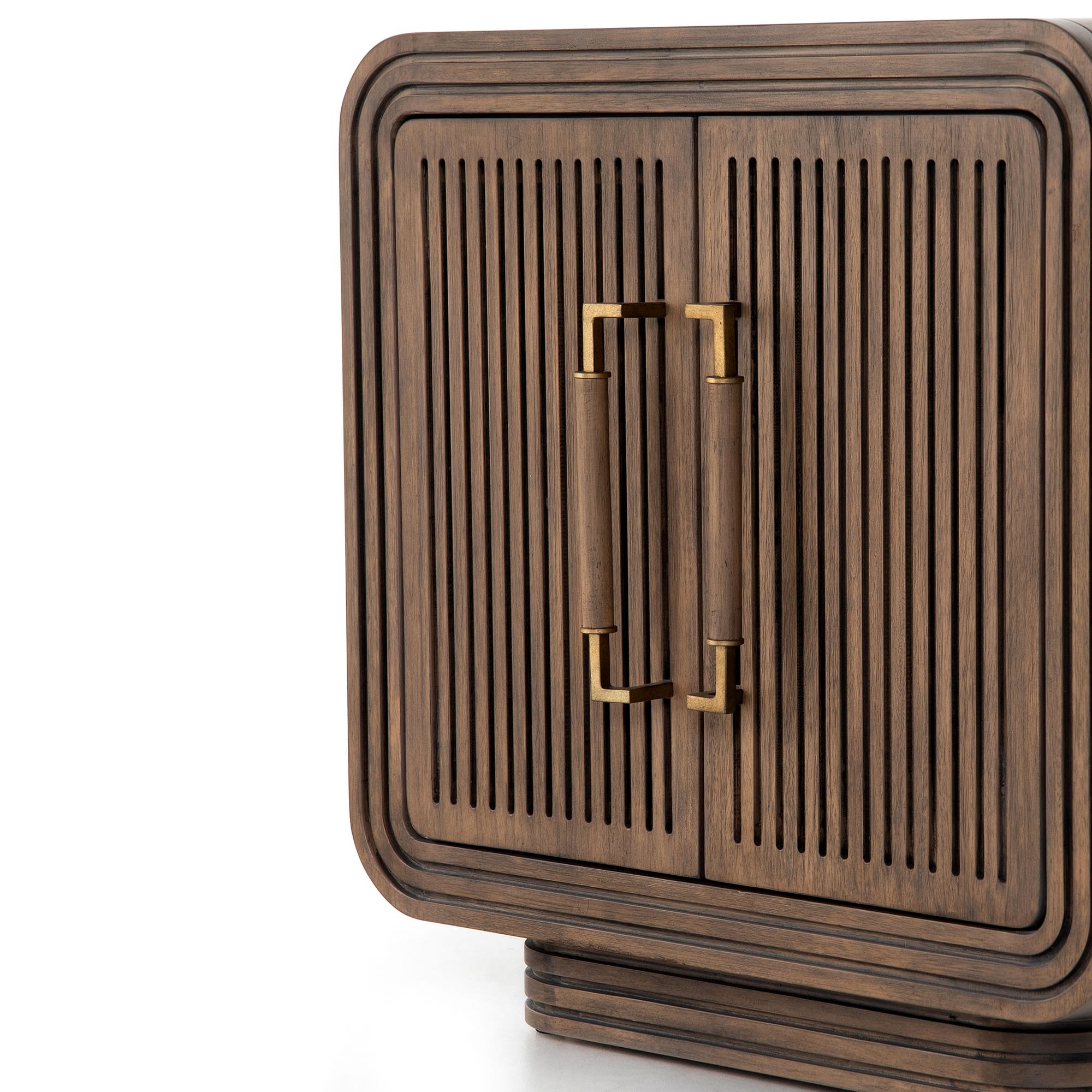 Grooved Base Nightstand (25