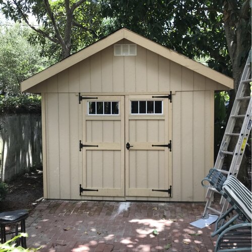 Homestead 10x12 ft Wood Storage Shed