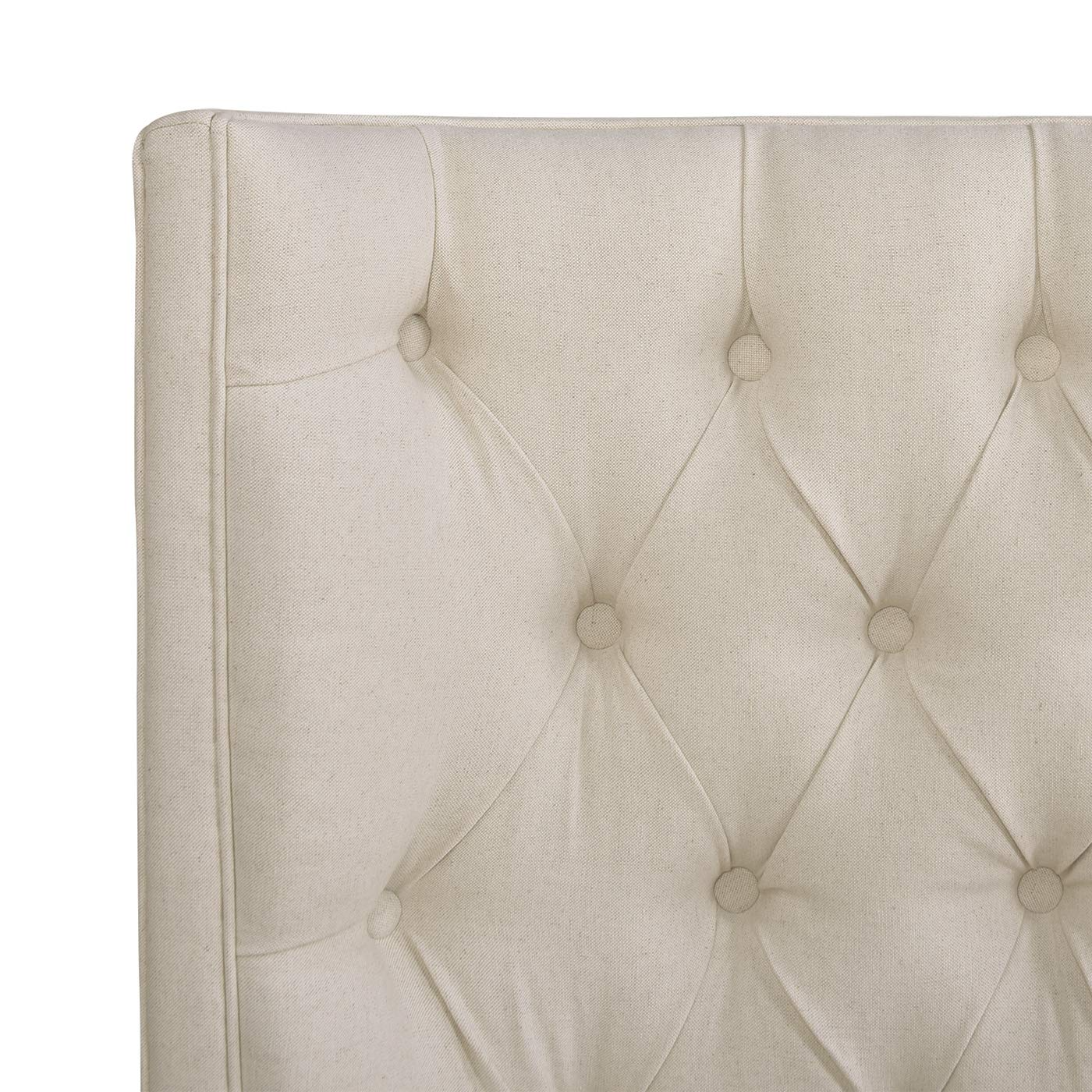 Tufted Panel Bed Headboard and Footboard Set