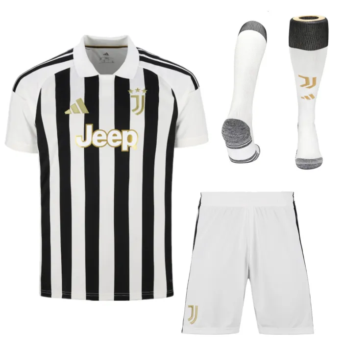 Juventus Home Jersey Suit & Socks 26/27
