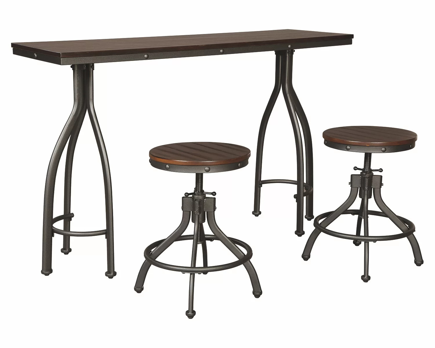 Keaka 2 - Person Counter Height Dining Set