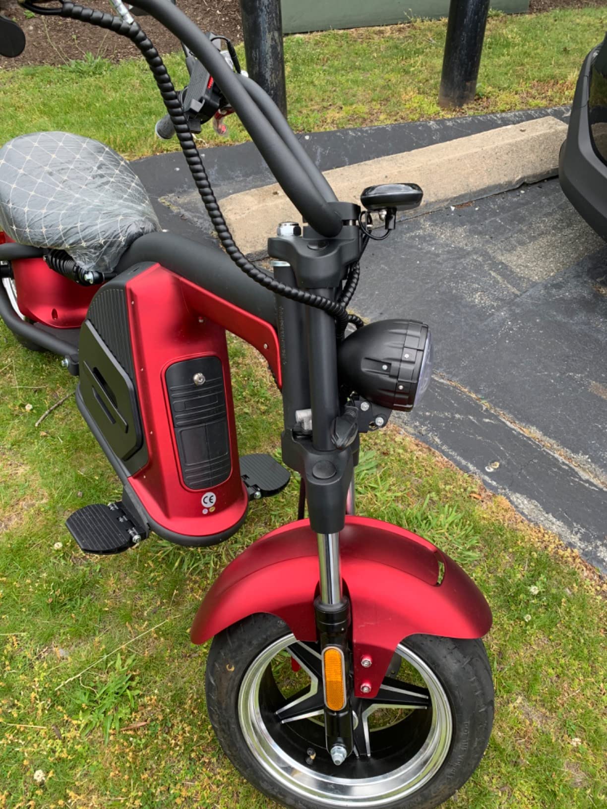Eahora M8 2000W 37MPH Electric Moped for Adults Street Legal