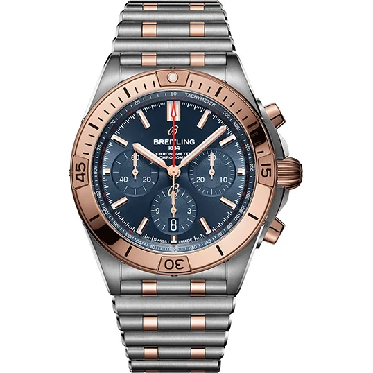 【Super Clone】Breitling Watch Chronomat B01 42 Blue Bracelet