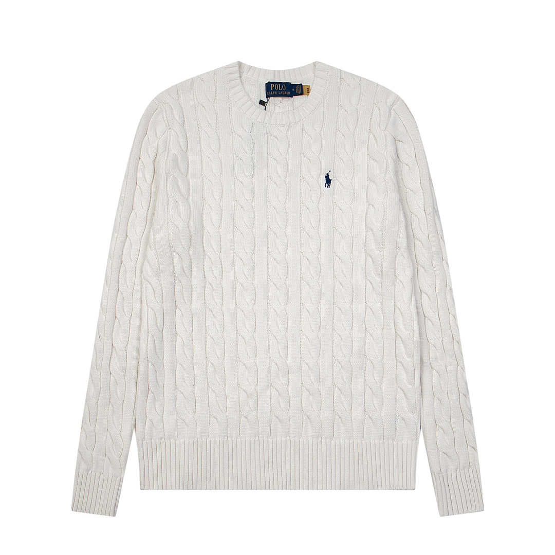 Ralph Lauren Round neck pullover knitted sweater unisex