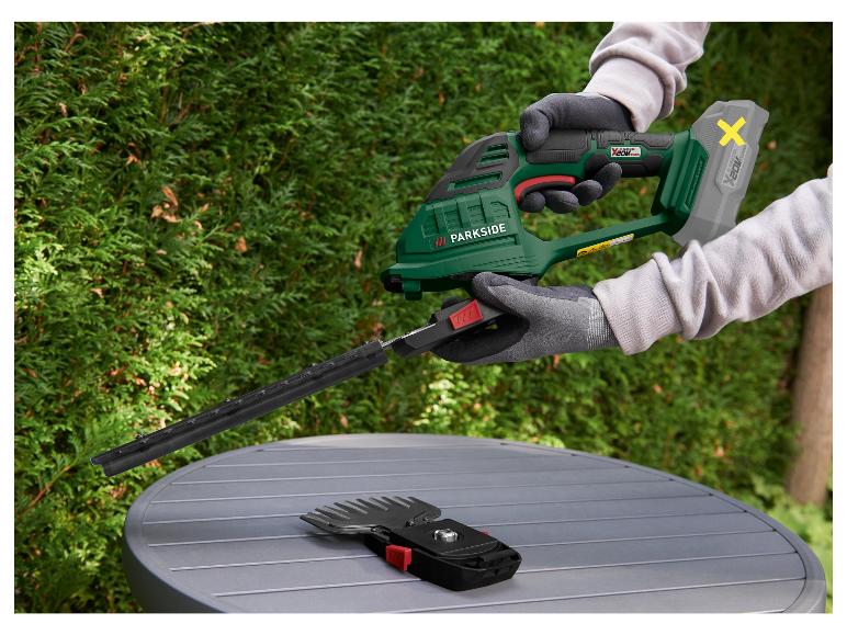 Cordless Trimmer/Hedge Cutter + Anvil Lopper, 20V
