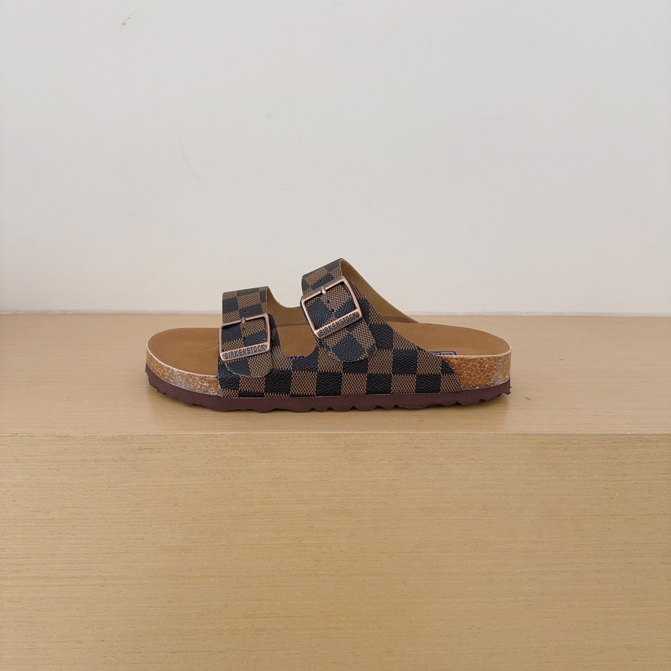 UGG Kids Checkerboard Birken-Style Two-Strap Sandals Adult And Kids
