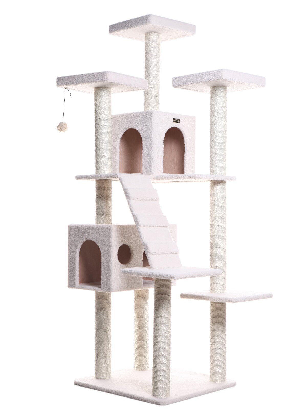 77" Zuckerman Classic Real Wood Jackson Galaxy Approved Cat Tree