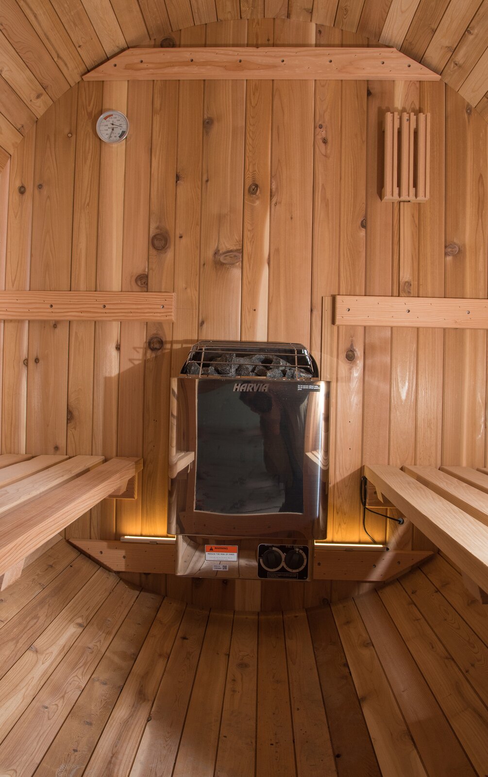 Almost Heaven Saunas Watoga 4 - Person Traditional Steam Sauna