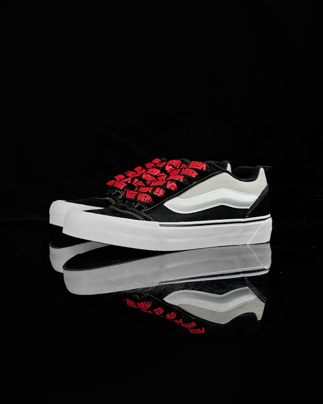 Vans Knu Skool Black White Panelled