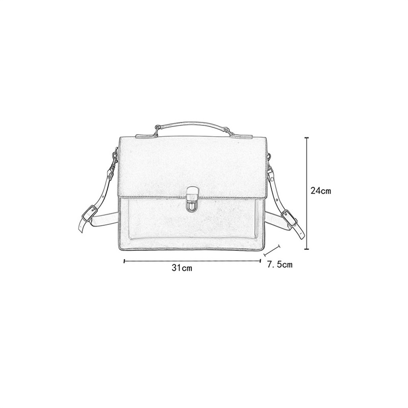 Vintage Leather Briefcase