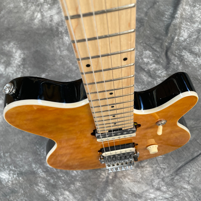 Music Man EV .H Eddie Van Halen Signature Amber Quilt Top Electric Guitar