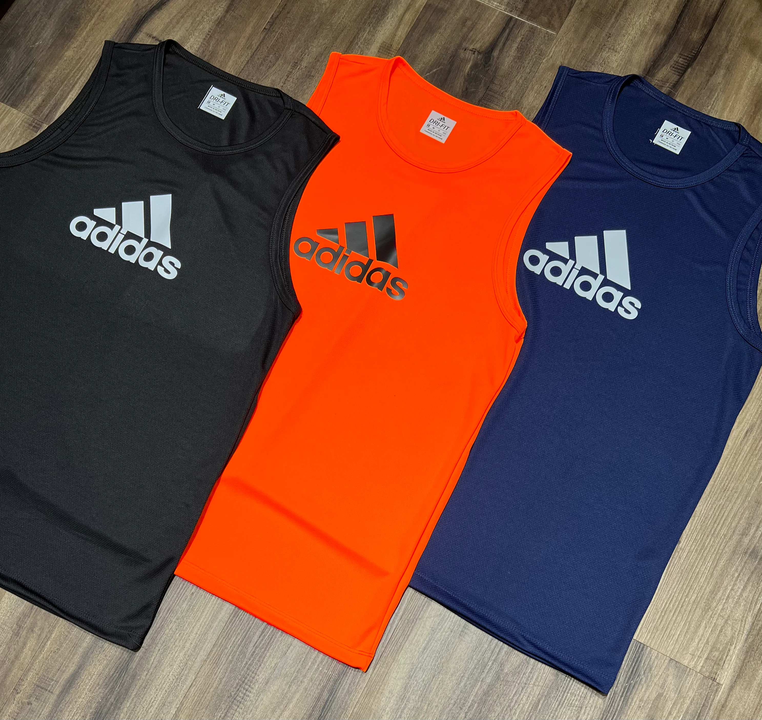 Kit com 3 regatas  dri-fit
